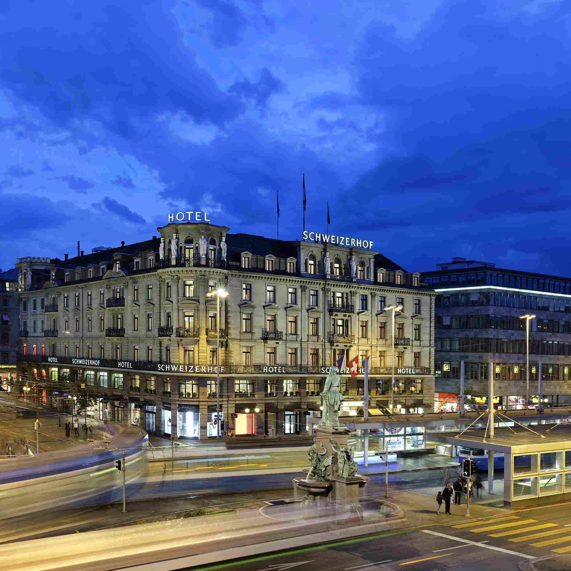 hotel schweizerhof zürich check out time